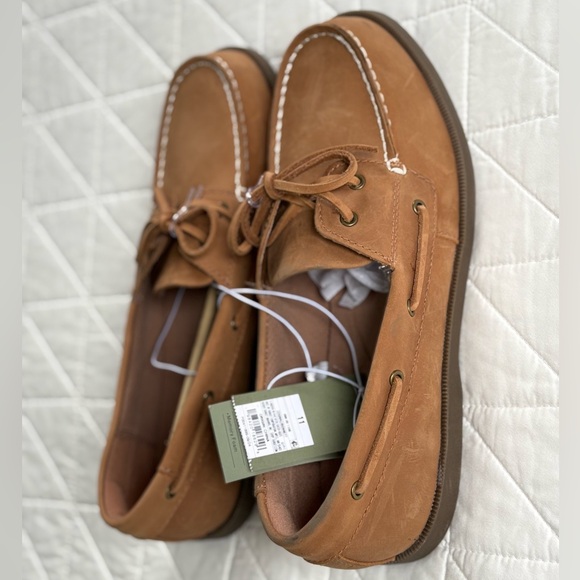 NWT Goodfellow Genuine Leather Loafers Cognac Bennett - Men’s Size 11 - Picture 6 of 8